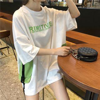 Side Pocket Short-sleeve T-shirt