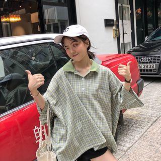 Check Loose-fit Polo-shirt