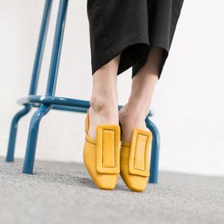 Textured-detail Mules