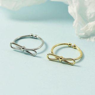 Bow Alloy Open Ring