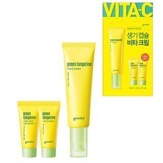 Goodal - Green Tangerine Vita C Cream Set 3 Pcs