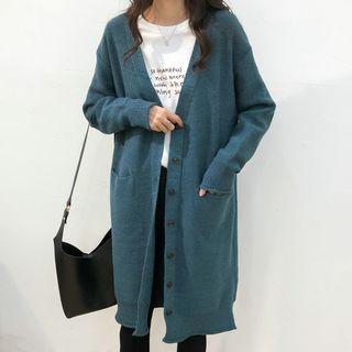 Midi V-neck Cardigan