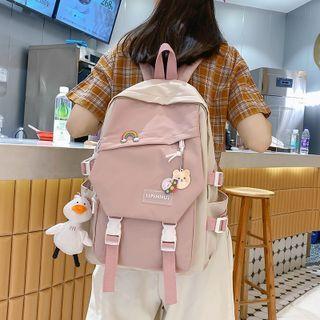 Multi-section Zip Backpack (various Designs)