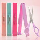 Set: Hair Scissors + Leveling Hair Clip