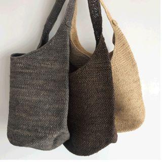 Raffia Shoulder Bag