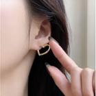 Heart Alloy Earring 1 Pair - Earring - Gold - One Size