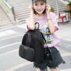 Zip Lightweight Backpack Black - One Size