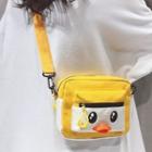Print Crossbody Canvas Bag
