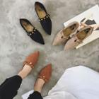 Pointed Studded Flats