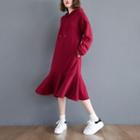 Hooded Long Sleeve Dress
