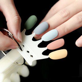 Colored Nail Tips Display
