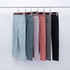 High Waist Sports Cropped Leggings