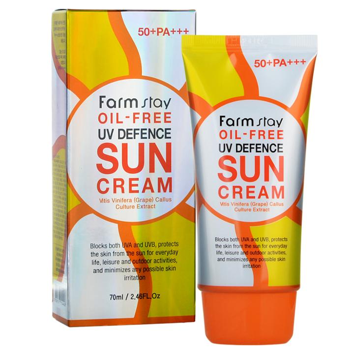 Farm Stay - Oil-free Uv Defence Sun Scream Spf 50+ Pa+++ 70ml