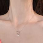 Mermaid Tail Necklace 925 Silver - Silver - One Size