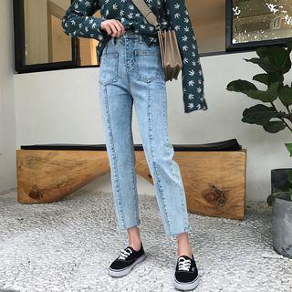 Retro Straight Leg Jeans
