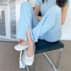 Split-toe Plain / Glittered Flats