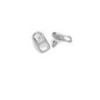 Pull Tag Stainless Steel Earring 1 Pc - Silver - One Size