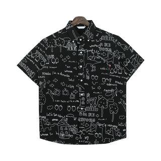 Plus Size Patterned Shirt