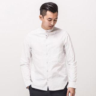 Chinese-style Lettering Shirt