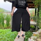 Band-waist Flyaway Culottes