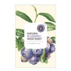The Saem - Natural Blueberry Mask Sheet 1pc