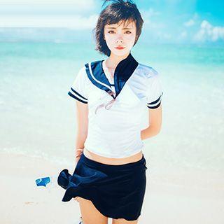 Sailor 2-piece Swimsuit