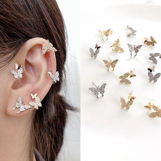 Alloy Butterfly Cuff Earring