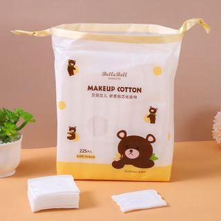 Makeup Cotton 225 Pcs - White - One Size