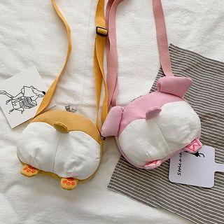 Animal Butt Canvas Crossbody Bag
