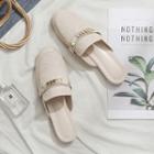 Metal Accent Mules