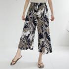 Foliage Summer Wide-leg Pants