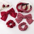 Set: Ribbon Hair Clip + Scrunchie + Headband