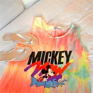 Mickey Mouse Print Tank Top