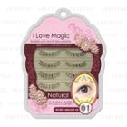 Bn.inc - I Love Magic Eyelashes (#yab-01) 3 Pairs