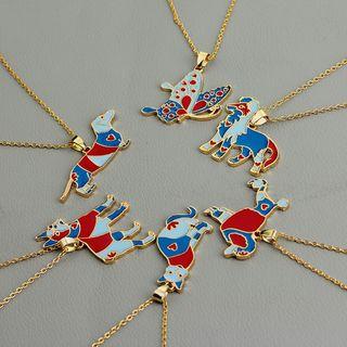 Cartoon-drop Necklace