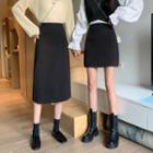 High-waist Midi A-line Skirt / Mini A-line Skirt