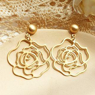 Flow Alloy Dangle Earring