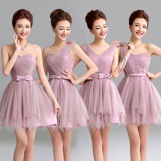 Tulle Bridesmaid Dress (4 Designs)