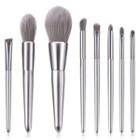Set Of 8: Makeup Brush Set Of 8 - T-08073 - As Shown In Figure - One Size