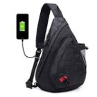 Polyester Sling Bag With Usb Charging Port