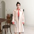 Round-collar Single-breasted Jacket