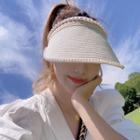 Pearl Trim Open Top Visor