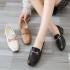 Snaffle Block-heel Loafers