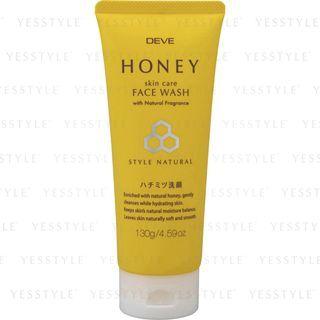 Kumano Cosme - Deve Honey Face Wash 130g