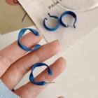 Twisted Hoop Ear Stud