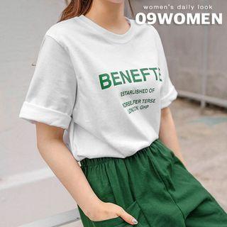 Plus Size Benefte Loose-fit T-shirt