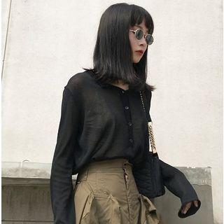 Loose-fit Light Knit Top