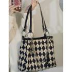 Argyle Tote Bag / Charm / Set