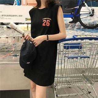 Letter Sleeveless Vest T-shirt