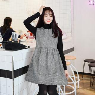 Sleeveless Tie-back A-line Minidress
